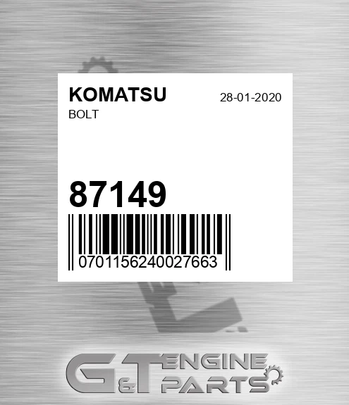 87149 Bolt
