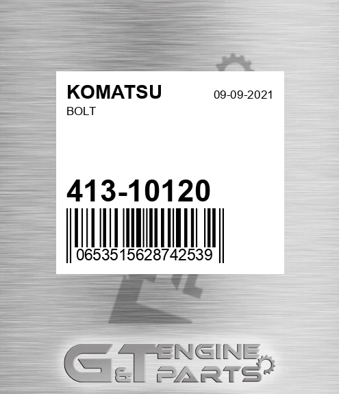 413-10120 Bolt