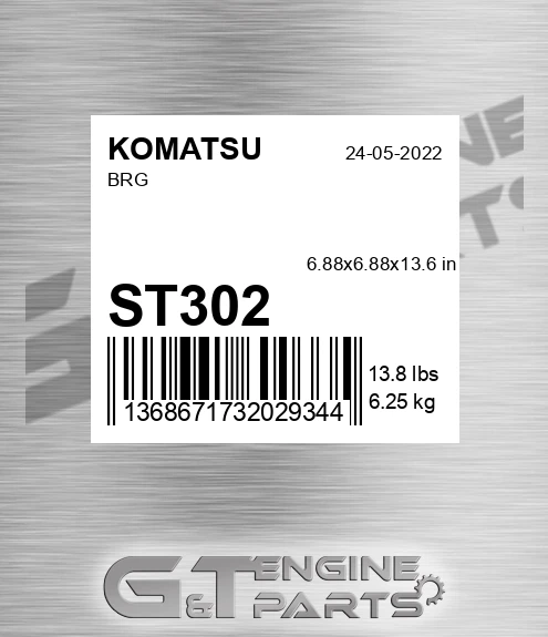 ST302 KOMATSU Brg