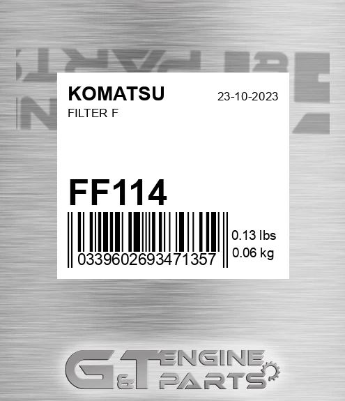 FF114 Filter F