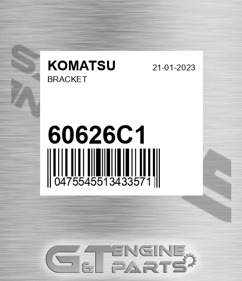 60626C1 Bracket for KOMATSU