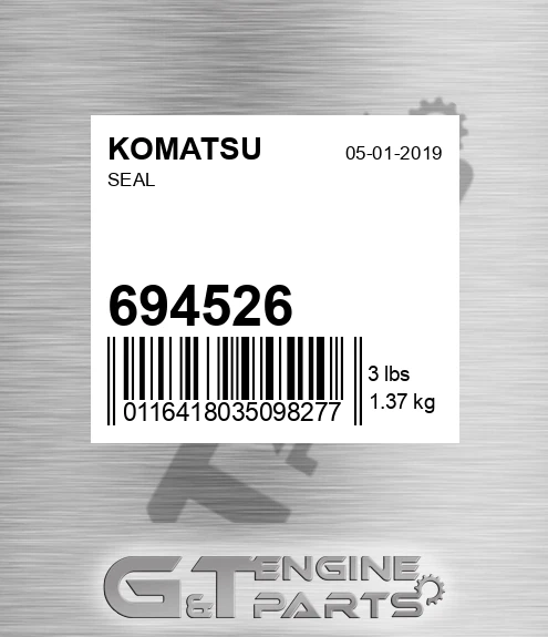 694526 KOMATSU Seal