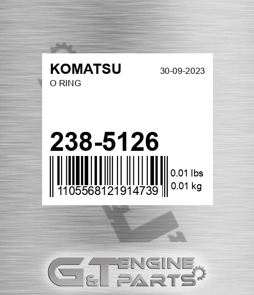 238-5126 O Ring
