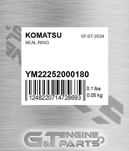 YM22252000180 Seal Ring