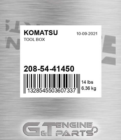 208-54-41450 Tool Box for KOMATSU