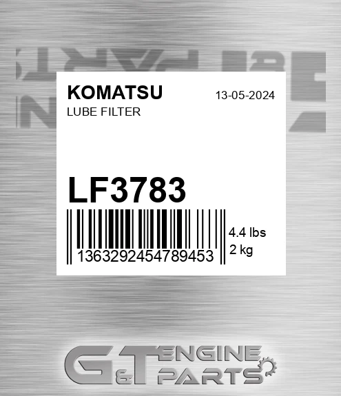LF3783 Lube Filter