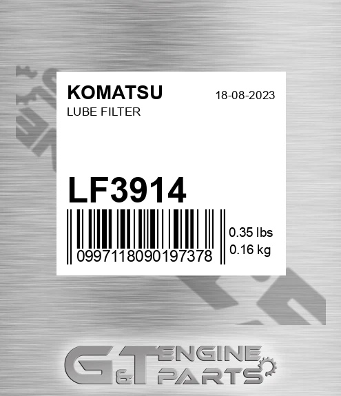 LF3914 Lube Filter