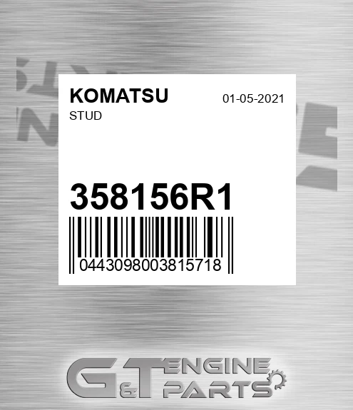 358156R1 Stud for KOMATSU