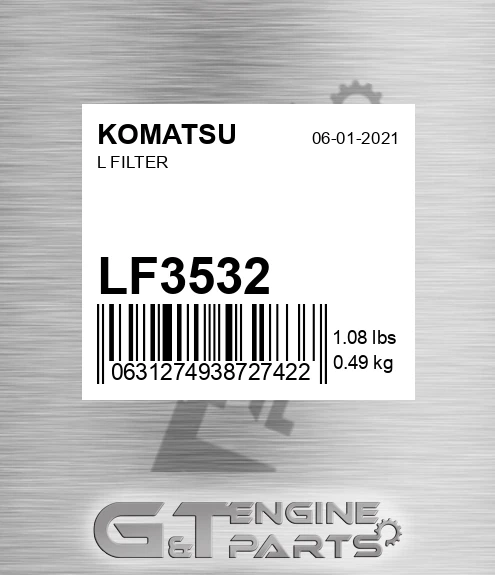 LF3532 KOMATSU L Filter