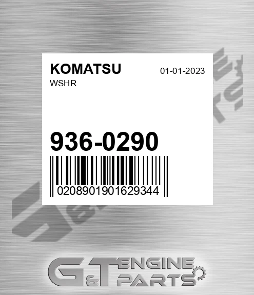 936-0290 Wshr for KOMATSU