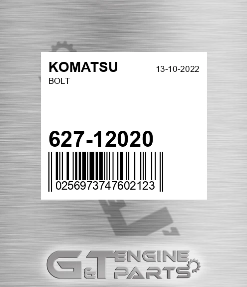 627-12020 Bolt