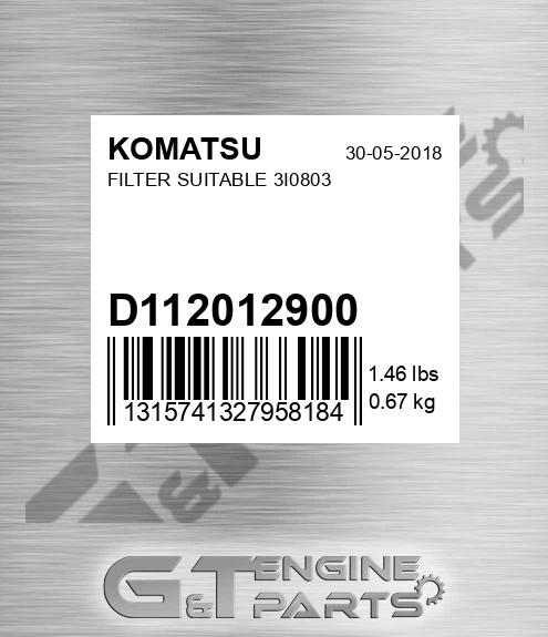 D1120-12900 Filter Suitable 3i0803