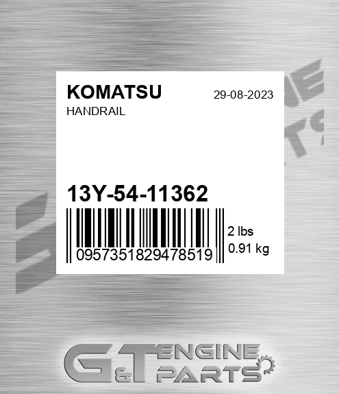 13Y-54-11362 Handrail for KOMATSU