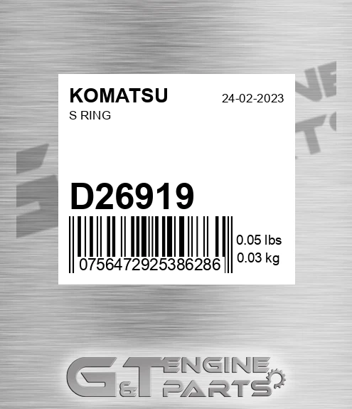D26919 S Ring