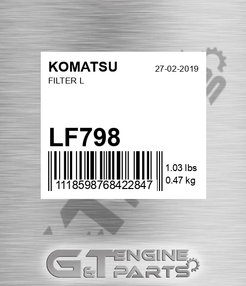 LF798 Filter L