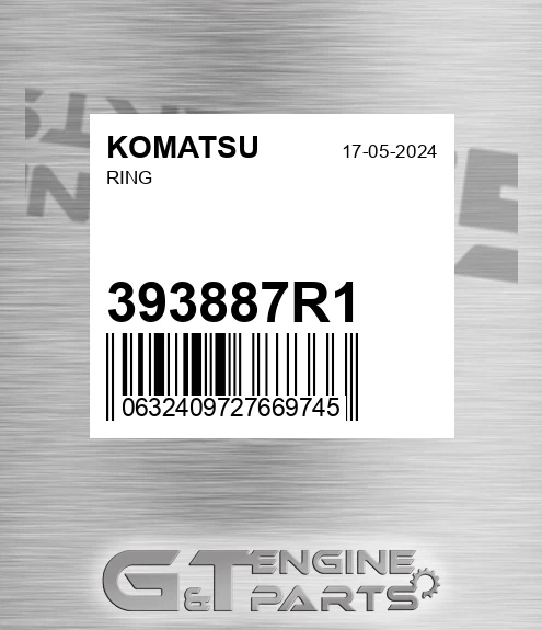 393887R1 KOMATSU Ring
