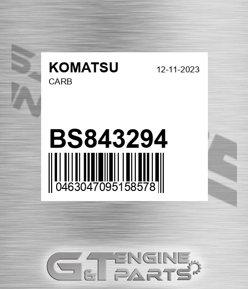 BS843294 Carb
