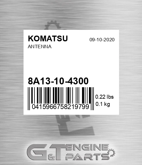 8A13-10-4300 Antenna