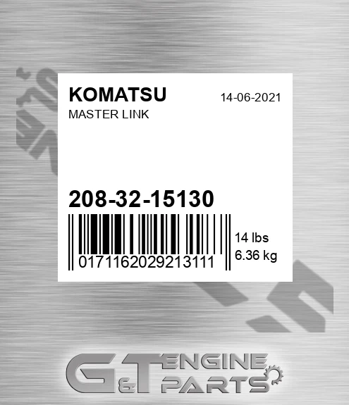 208-32-15130 Master Link for KOMATSU