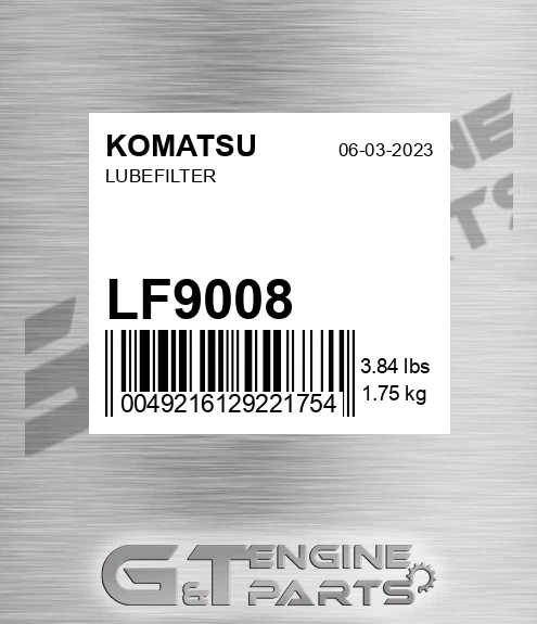 LF9008 KOMATSU Lubefilter