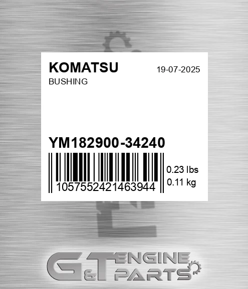 YM18290034240 Bushing