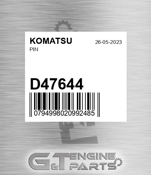 D47644 Pin