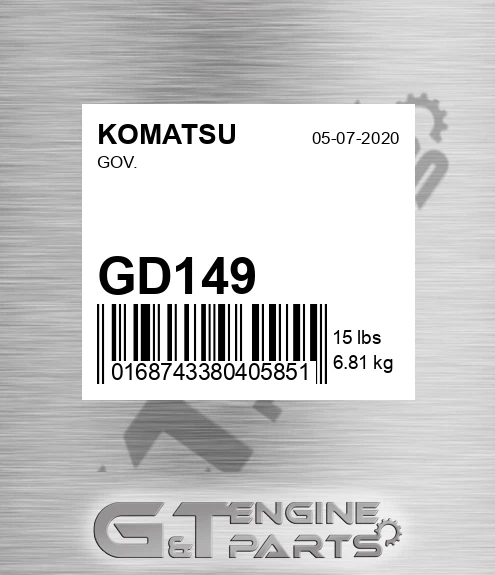 GD149 Gov.