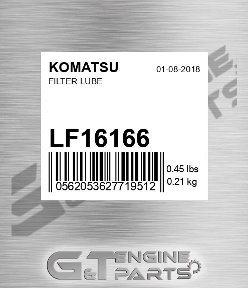 LF16166 Filter Lube