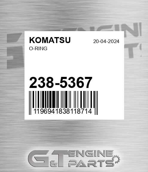 238-5367 O-ring