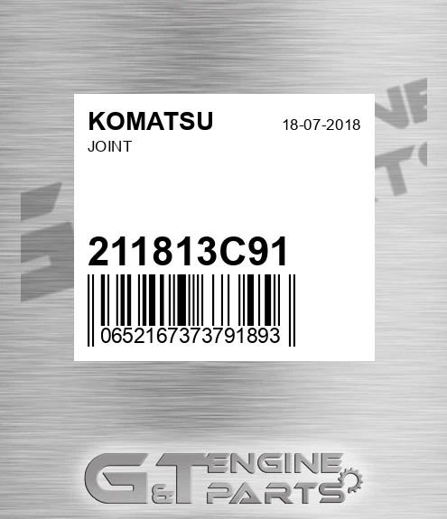 211813C91 Joint for KOMATSU