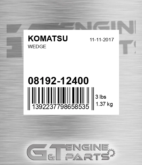 08192-12400 Wedge