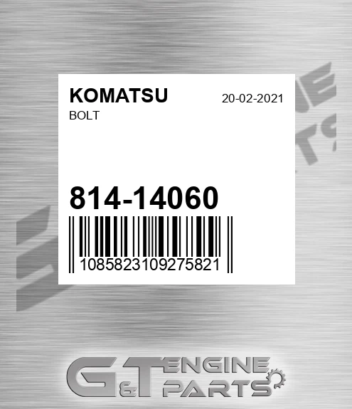 814-14060 Bolt