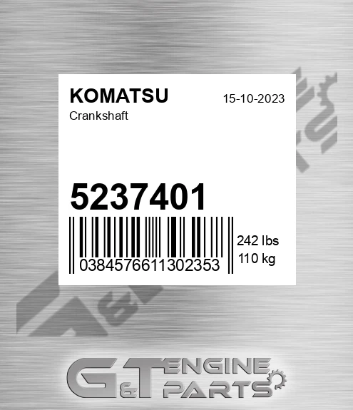 5237401 Crankshaft