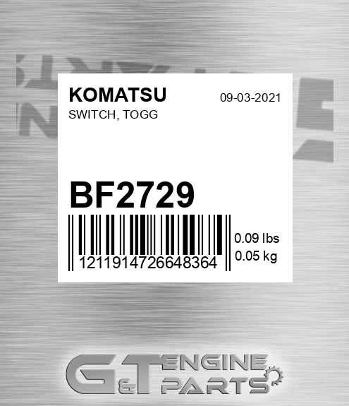 BF2729 Switch, Togg