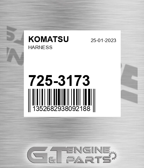725-3173 Harness for KOMATSU