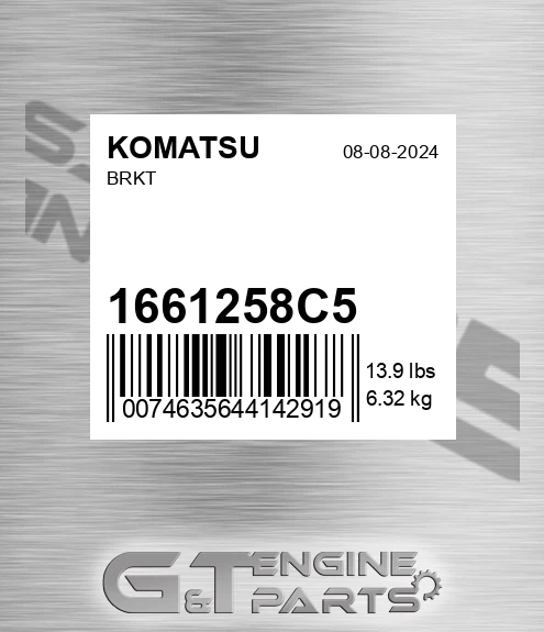1661258C5 Brkt