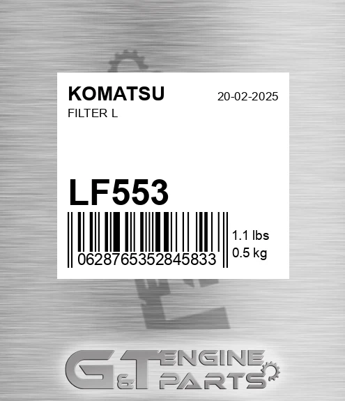LF553 Filter L