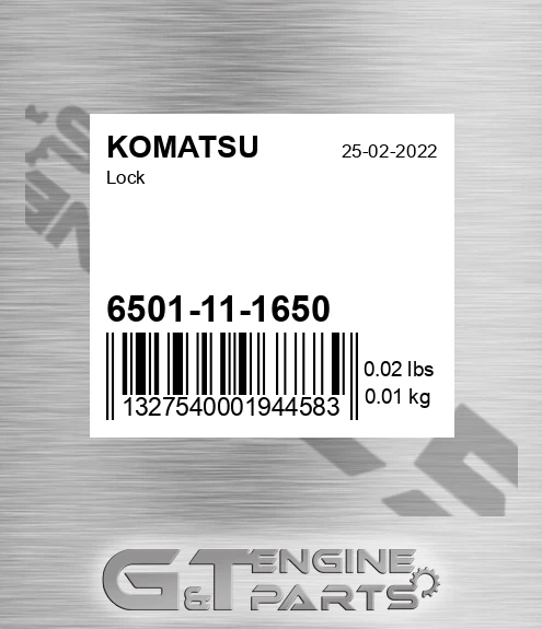 6501-11-1650 Lock