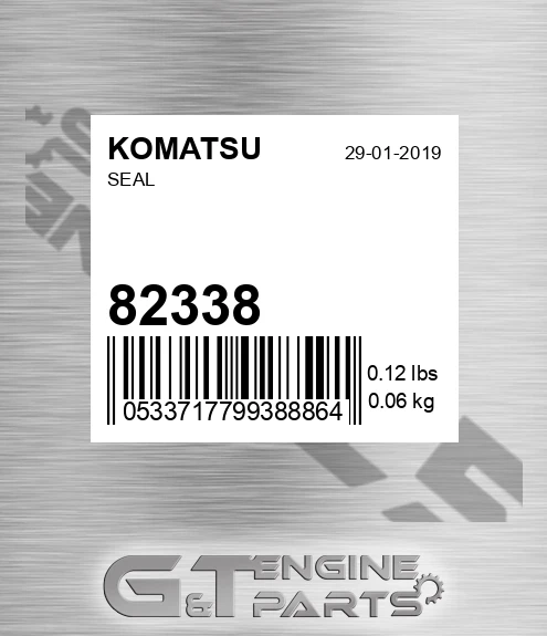 82338 Seal for KOMATSU