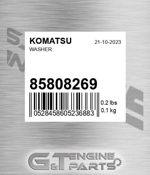 85808269 Washer