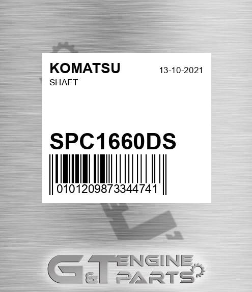 SPC1660DS Shaft