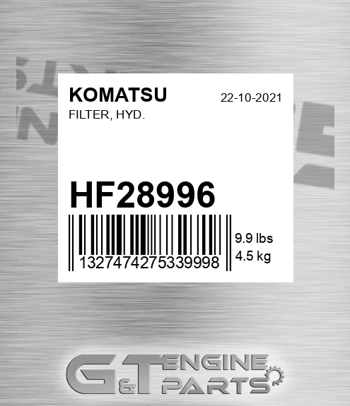 HF28996 KOMATSU Filter, Hyd.
