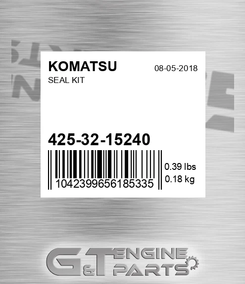 425-32-15240 Seal Kit for KOMATSU
