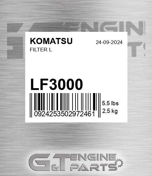 LF3000 Filter L