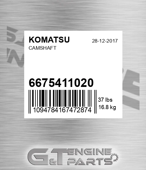 6675-41-1020 Camshaft