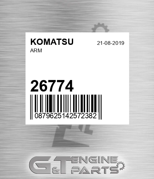 26774 Arm for KOMATSU
