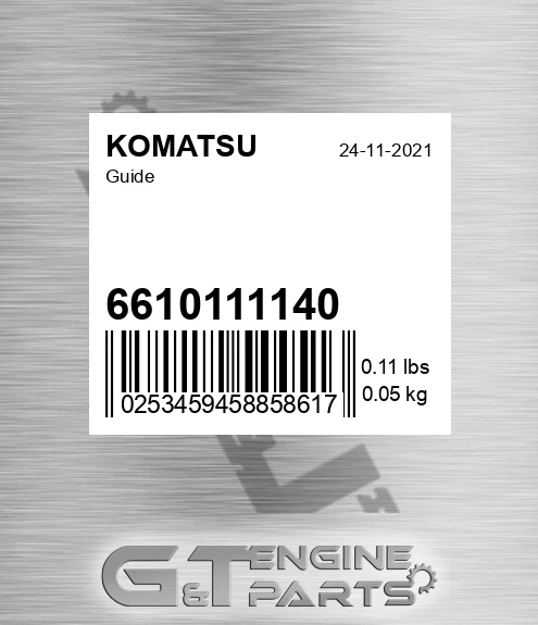 6610-11-1140 Guide for KOMATSU