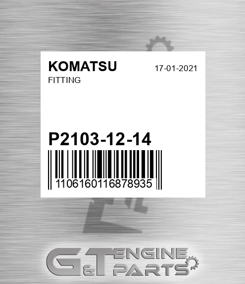 P2103-12-14 Fitting