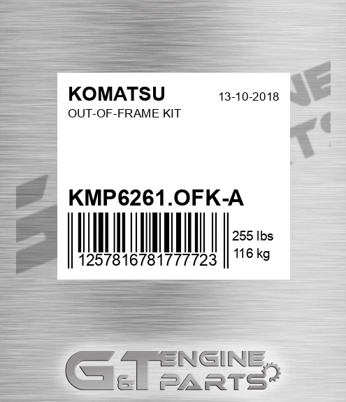 KMP6261.OFK-A Out-of-frame Kit for KOMATSU