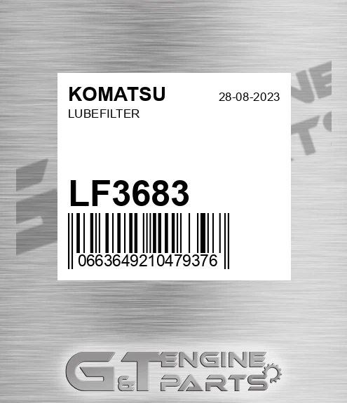 LF3683 Lubefilter